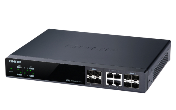 QNAP QSW-M804-4C Switch 500MB 4 port 10GbE SFP+ 4 port 10GbE SFP+/ NBASE-T