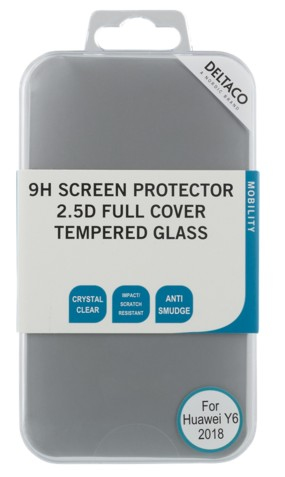 Huawei Y6( 2018) 2.5D full screen coverage glass