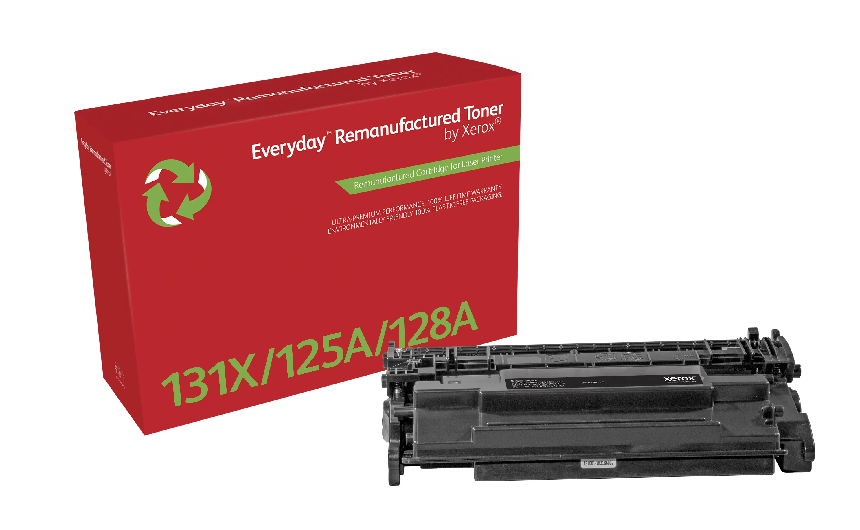 Xerox Everyday HY Toner Musta V&auml;rikasetti CF210X/ CB540A/ CE320A/ CRG-116BK/ CRG-131BKH