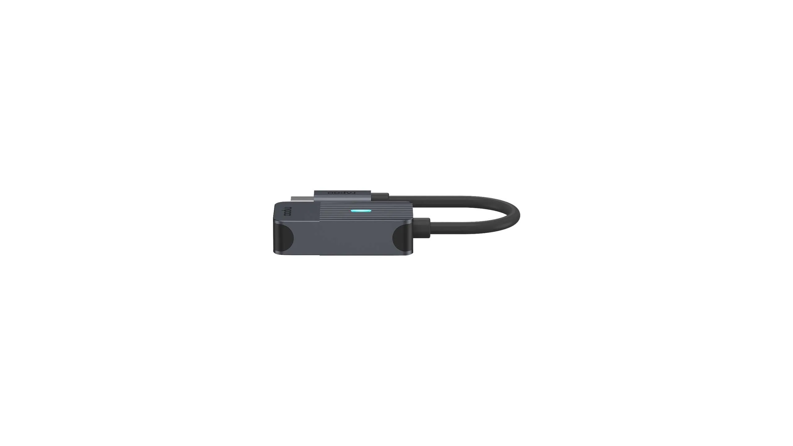 Rapoo  USB-C – DisplayPort - adapter, Svart