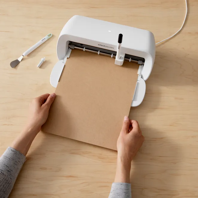 Cricut Joy Xtra Smart Lable Paper Permanent Kraft Brown 4-pack 33cm