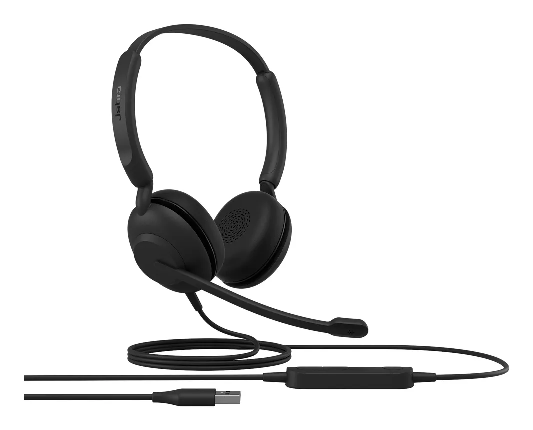 Jabra Evolve 10 USB-A -stereokuulokemikrofoni, musta