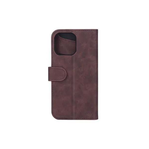 GEAR Wallet, iPhone 14 Pro Max - plånboksfodral, Brun