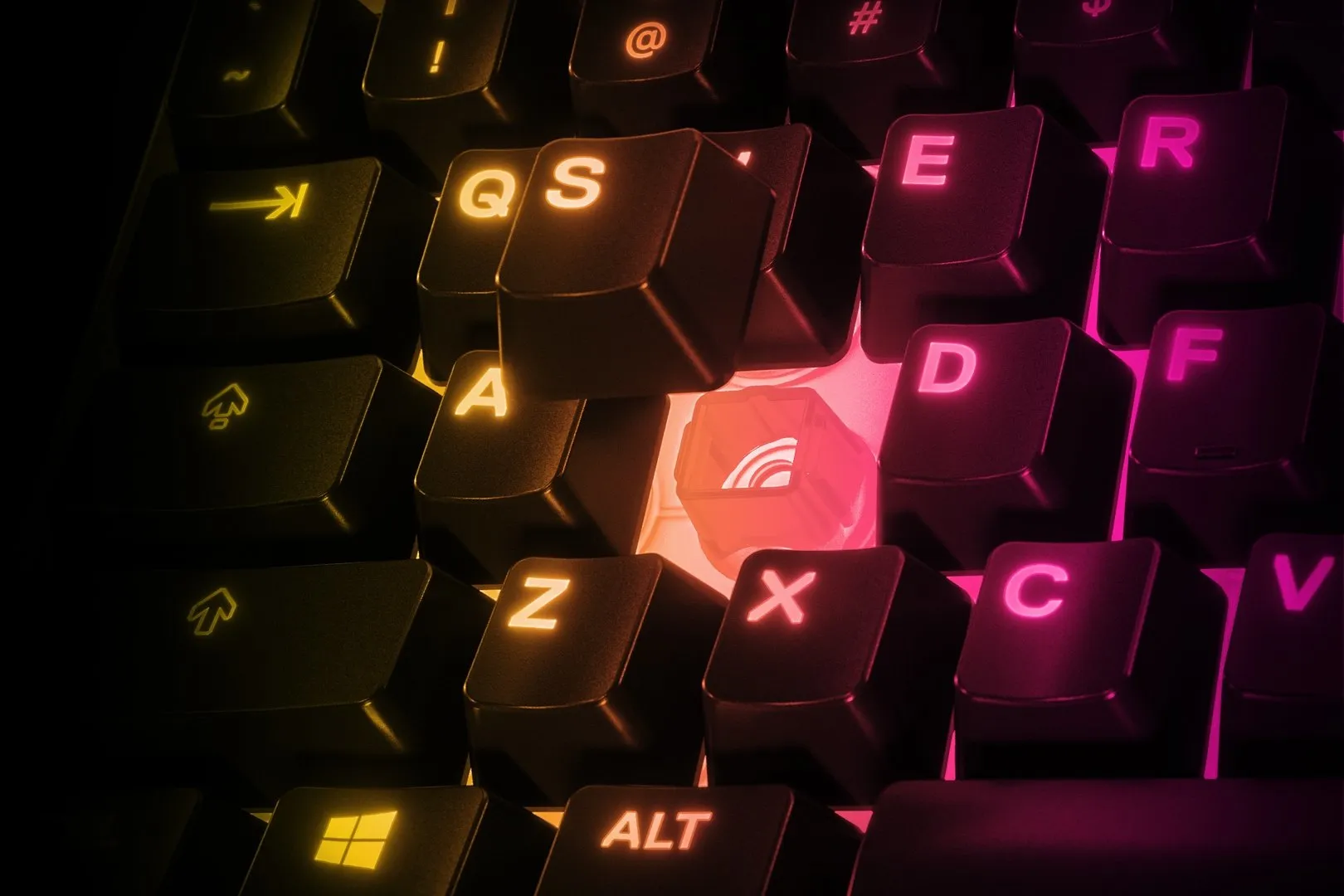 SteelSeries Apex 3, TKL Whisper Quiet - speltangentbord, svart