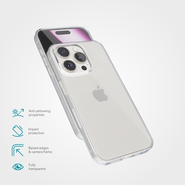 Epico Hero, iPhone 16 - Case, Transparent