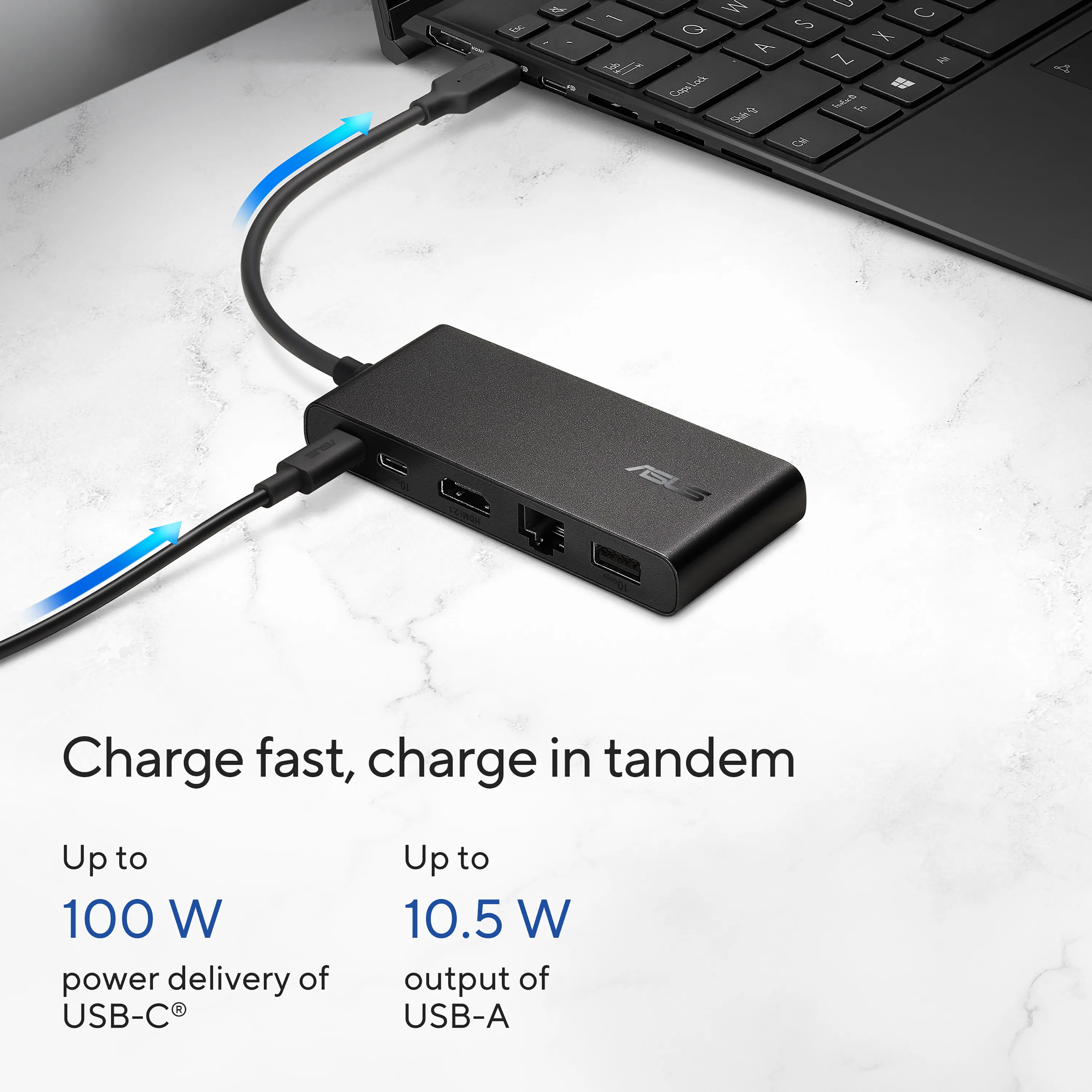 DC201 Dual 4K USB-C Dock 90XB094N-BDS000