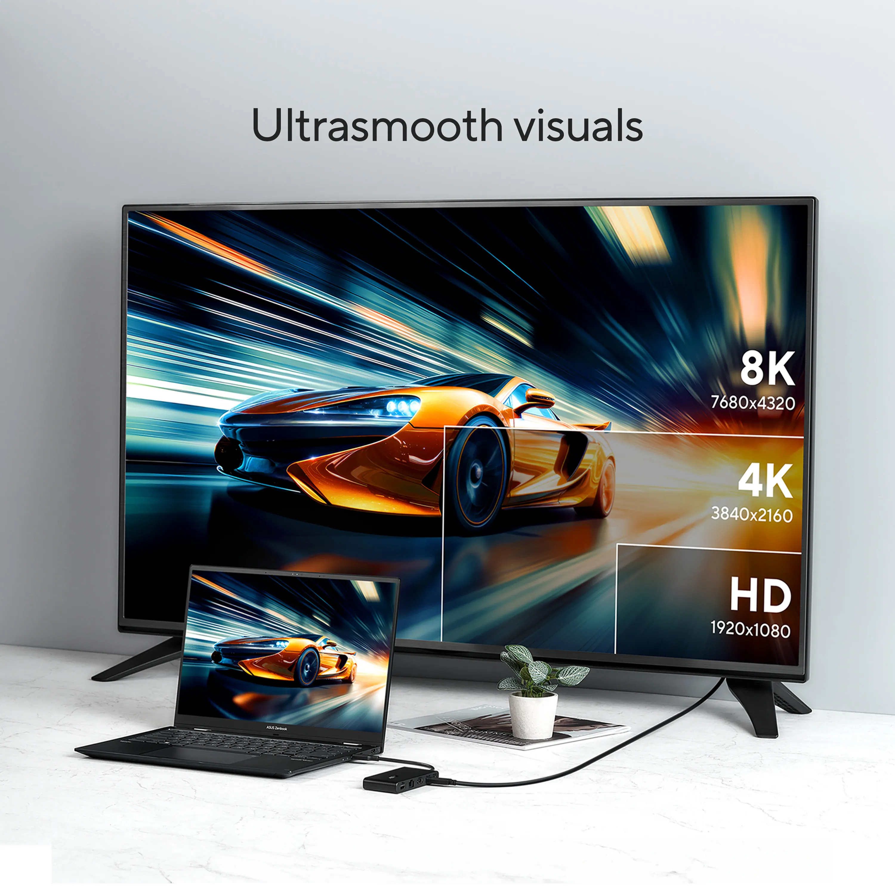 DC201 Dual 4K USB-C Dock 90XB094N-BDS000
