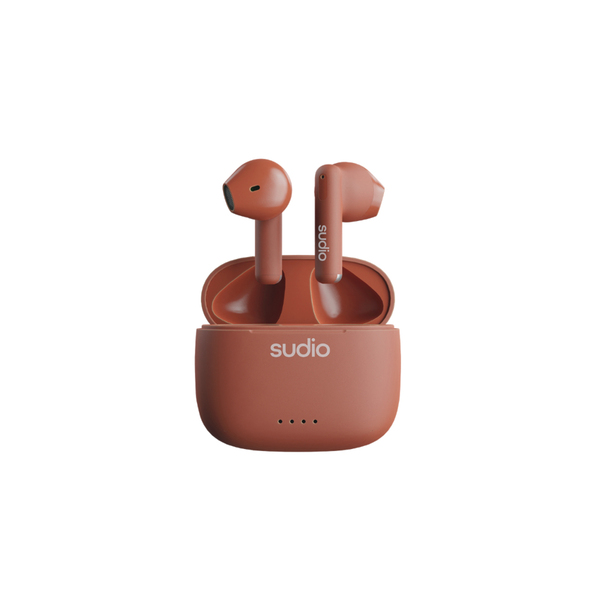 Sudio A1 True Wireless - wireless earbuds, sienna