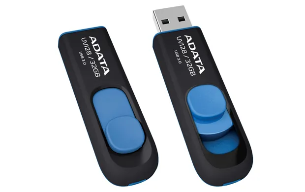 A-Data 128GB UV128 USB 3.0 - memory stick, Black/Blue
