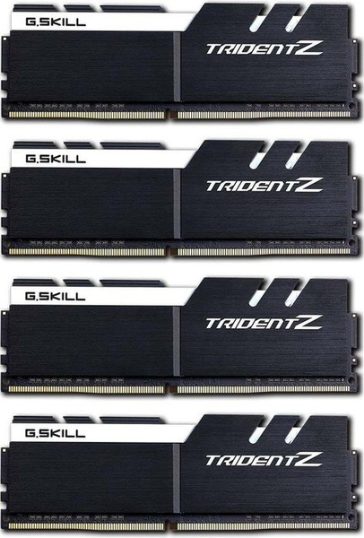 G.SKILL Trident Z 64 Gt (4 x 16 Gt) DDR4 3200 MHz, CL16 -muisti, valkoinen (XMP)