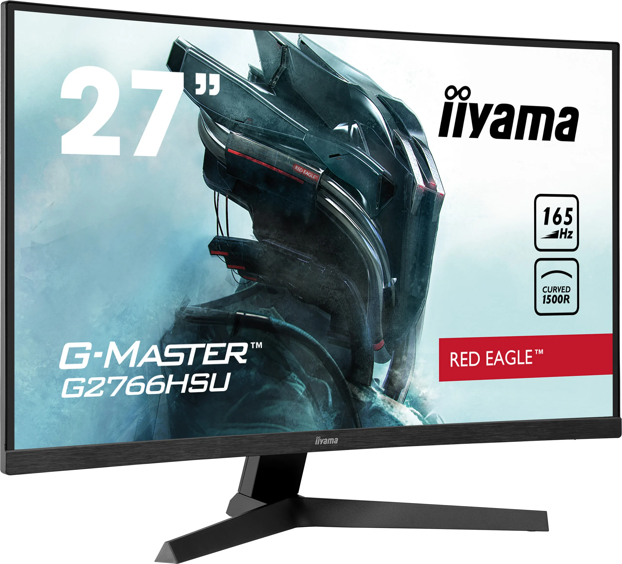 iiyama 27&quot; G-Master G2766HSU, Full HD, VA - curved gamingsk&auml;rm