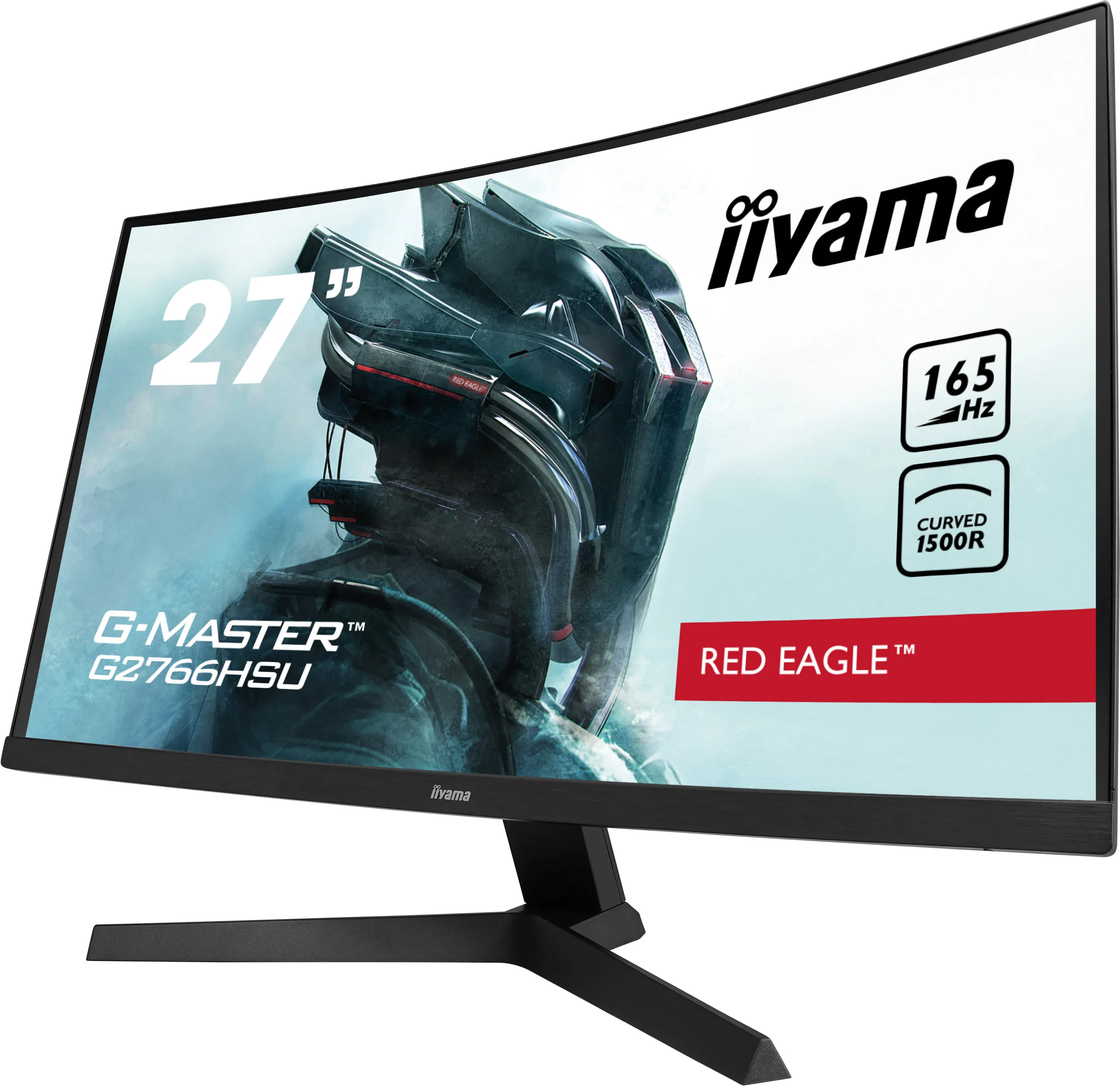 iiyama 27&quot; G-Master G2766HSU, Full HD, VA - curved gamingsk&auml;rm