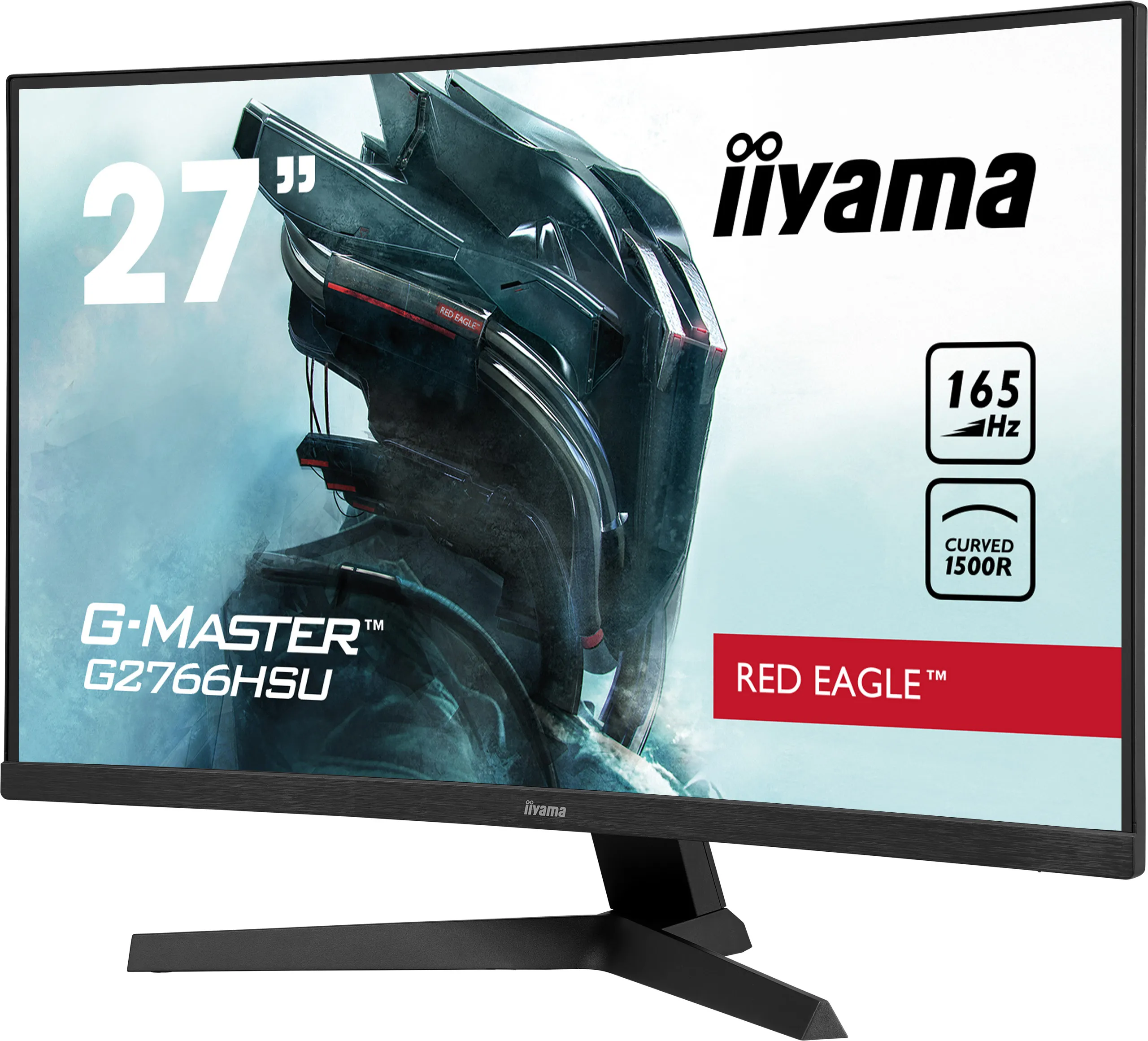 iiyama 27&quot; G-Master G2766HSU, Full HD, VA - curved gamingsk&auml;rm