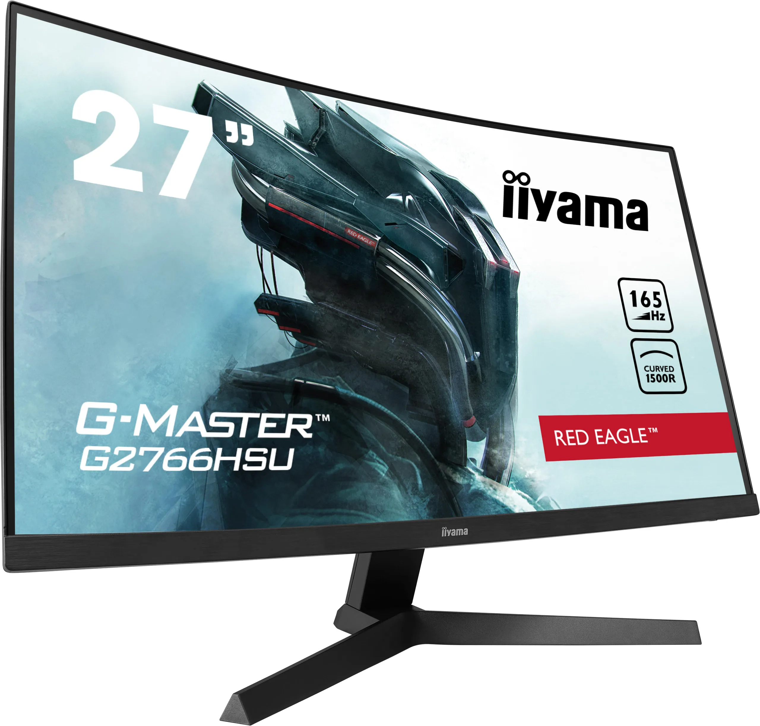 iiyama 27&quot; G-Master G2766HSU, Full HD, VA - curved gamingsk&auml;rm