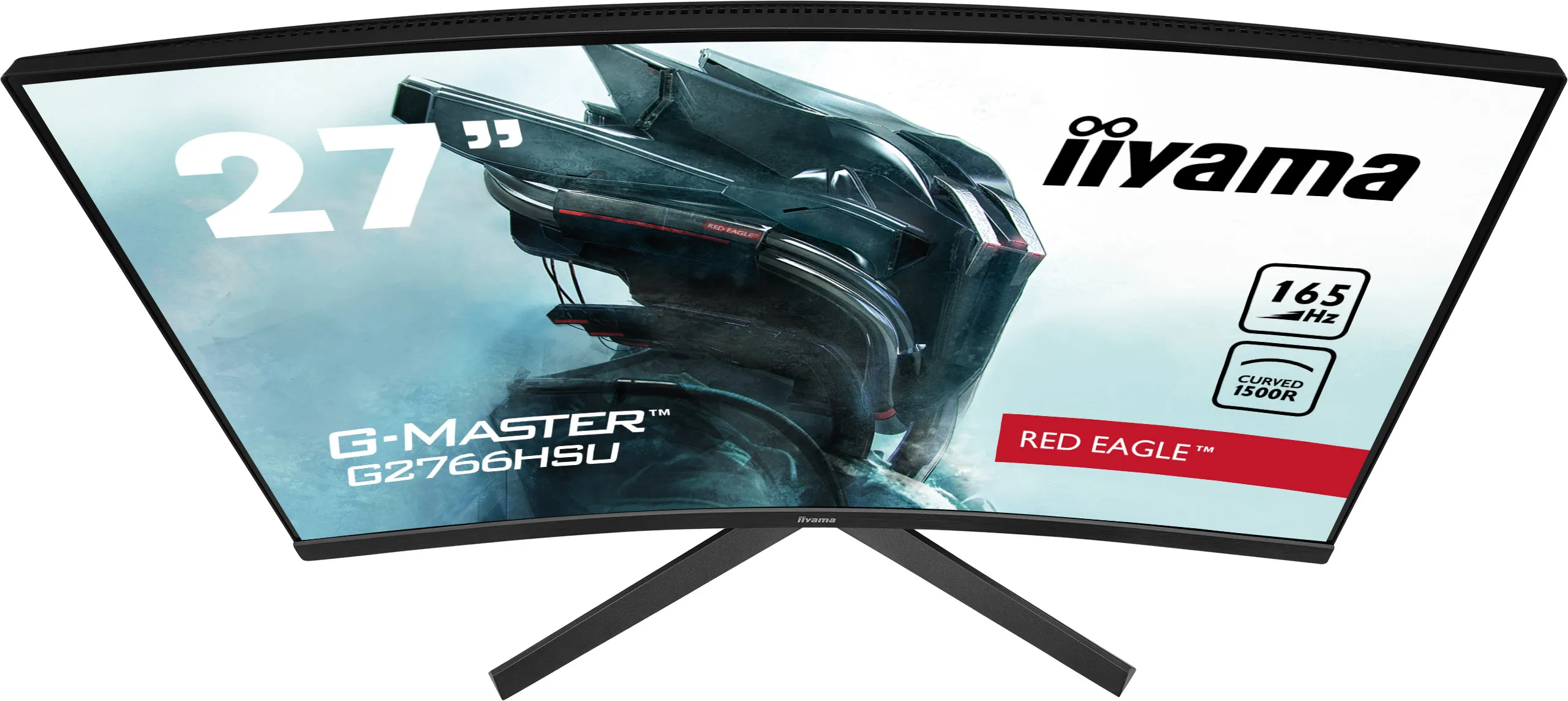iiyama 27&quot; G-Master G2766HSU, Full HD, VA - curved gamingsk&auml;rm
