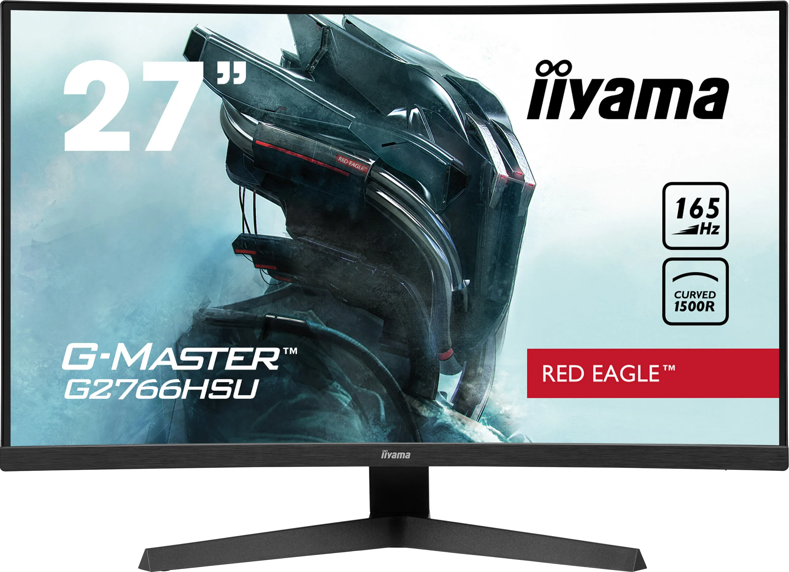 iiyama 27&quot; G-Master G2766HSU, Full HD, VA - curved gamingsk&auml;rm