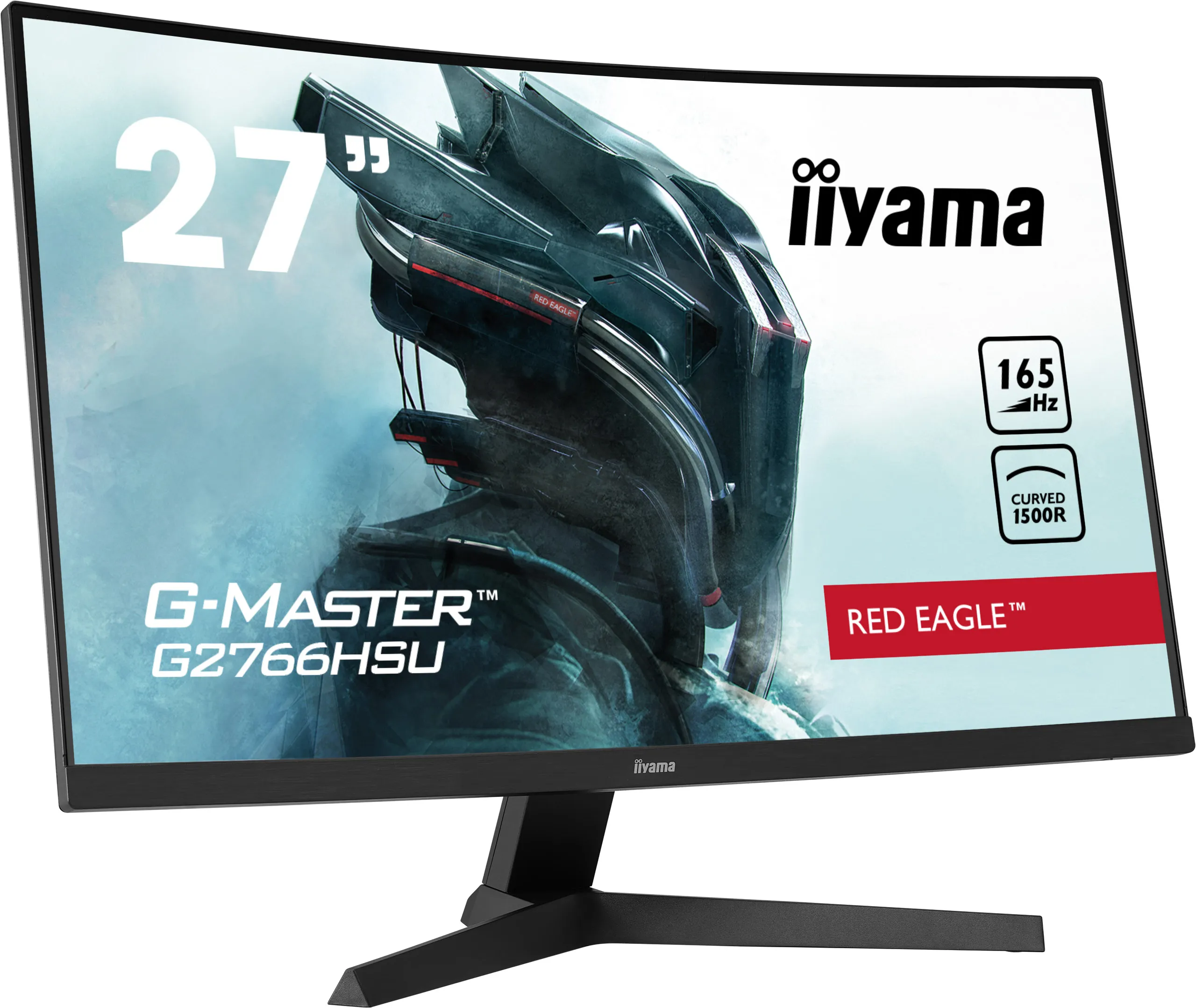 iiyama 27&quot; G-Master G2766HSU, Full HD, VA - curved gamingsk&auml;rm