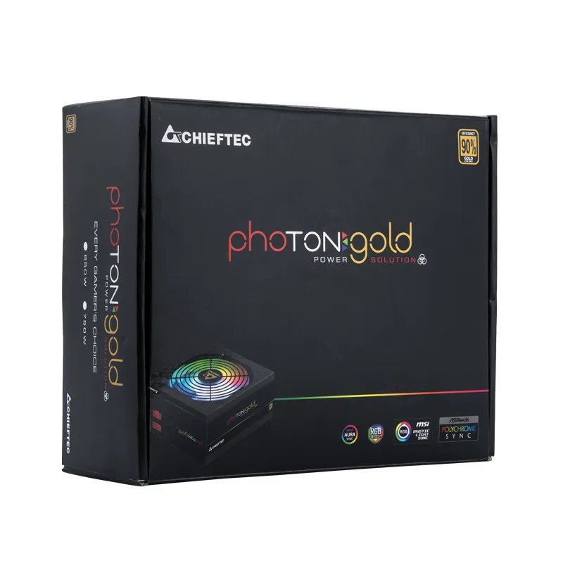 Chieftec Photon RGB 650W - Power supply, 80 Plus Gold
