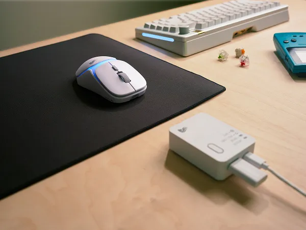 Glorious Model O3 Wireless Gaming Mouse, White