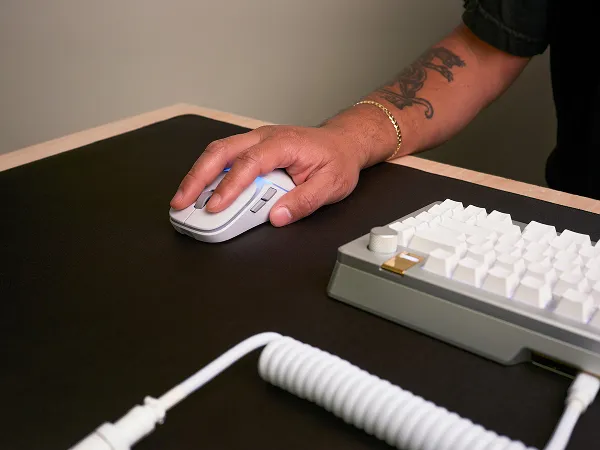 Glorious Model O3 Wireless Gaming Mouse, White