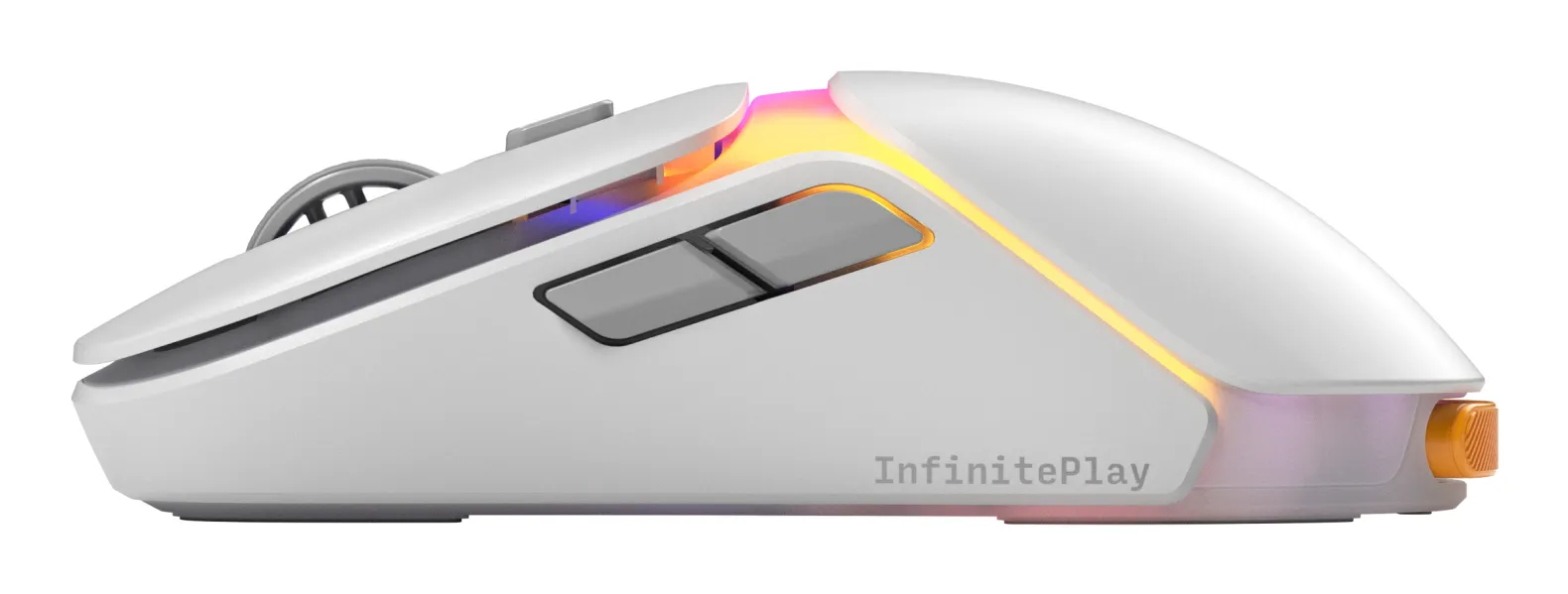 Glorious Model O3 Wireless Gaming Mouse, White