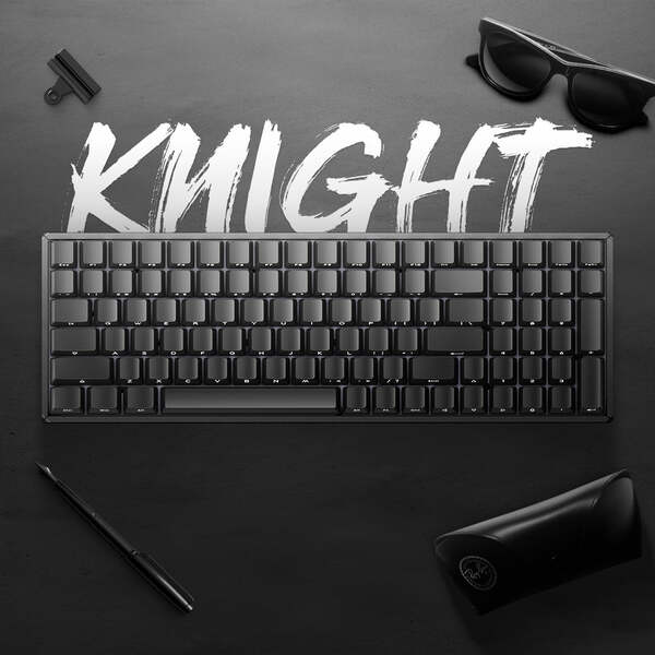 Iqunix F97 Knight Wireless RGB Cherry Red - speltangentbord