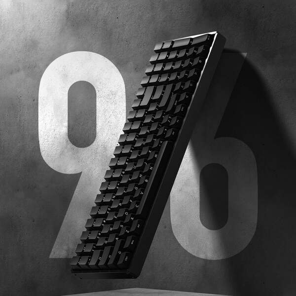 Iqunix F97 Knight Wireless RGB Cherry Red - speltangentbord