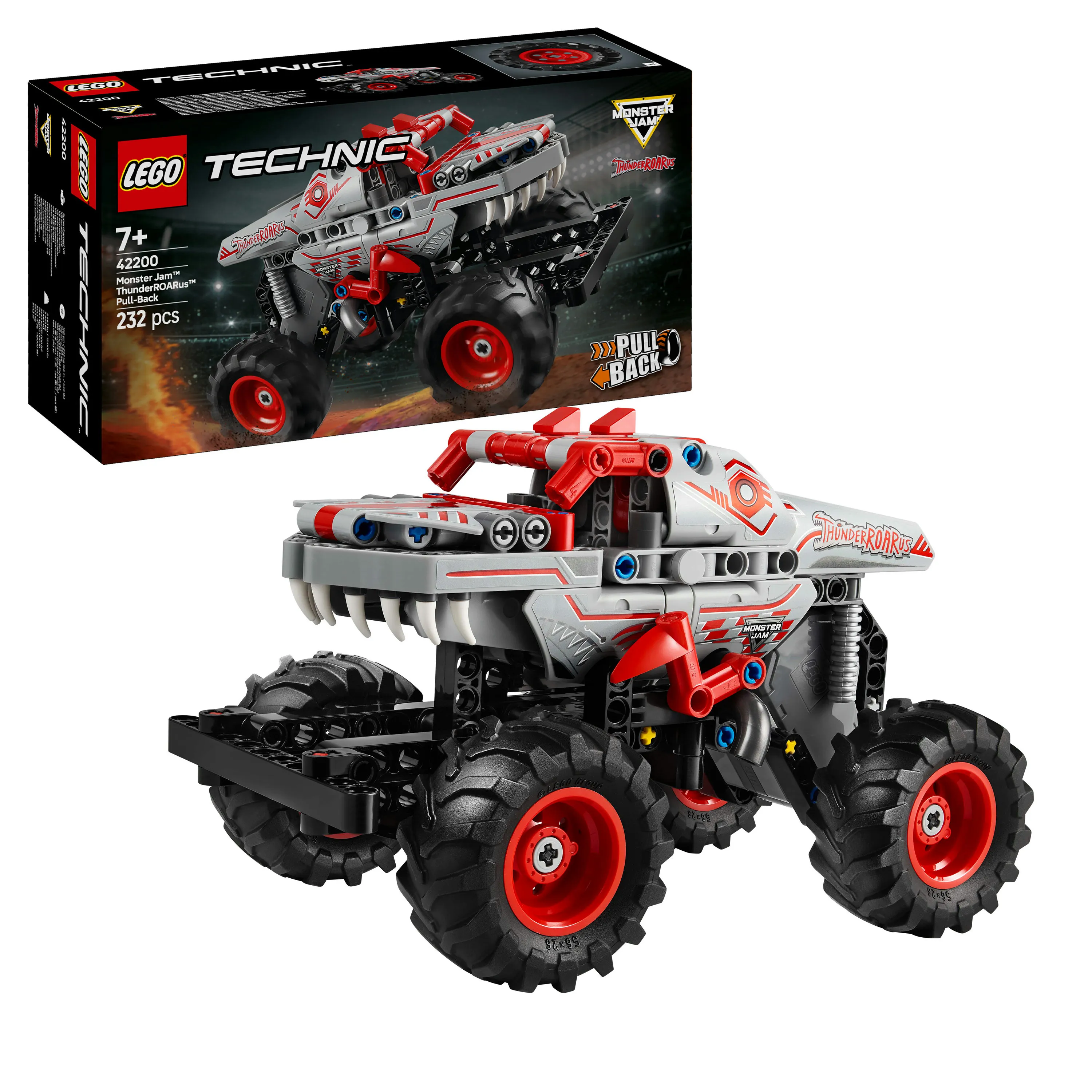 LEGO Technic Monster Jam ThunderROARus Vetomoottoriauto 42200