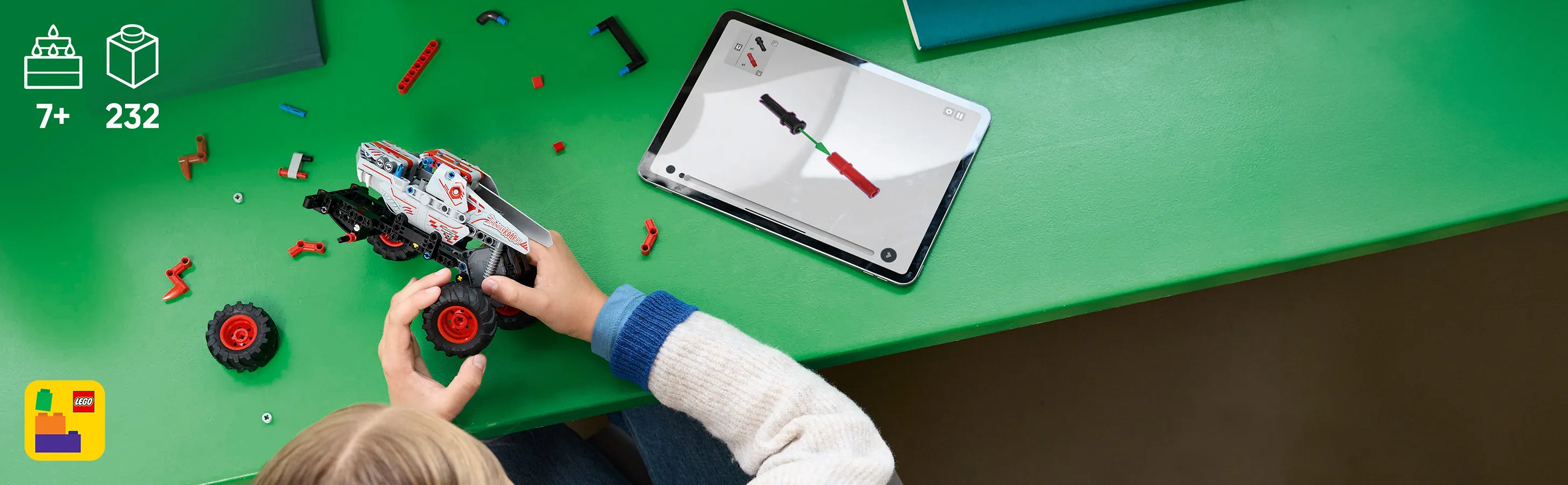 LEGO Technic Monster Jam ThunderROARus Vetomoottoriauto 42200