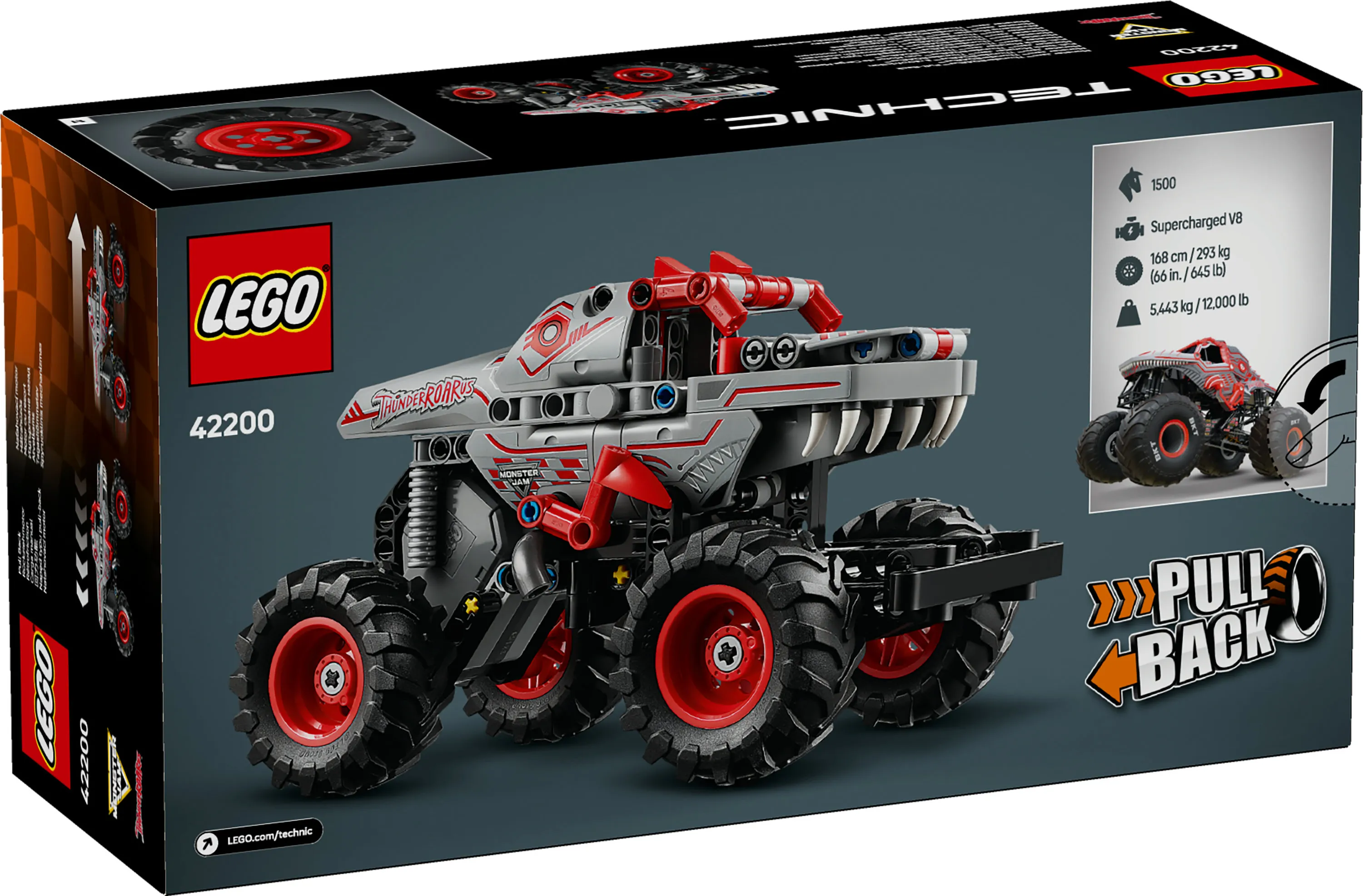 LEGO Technic Monster Jam ThunderROARus 42200