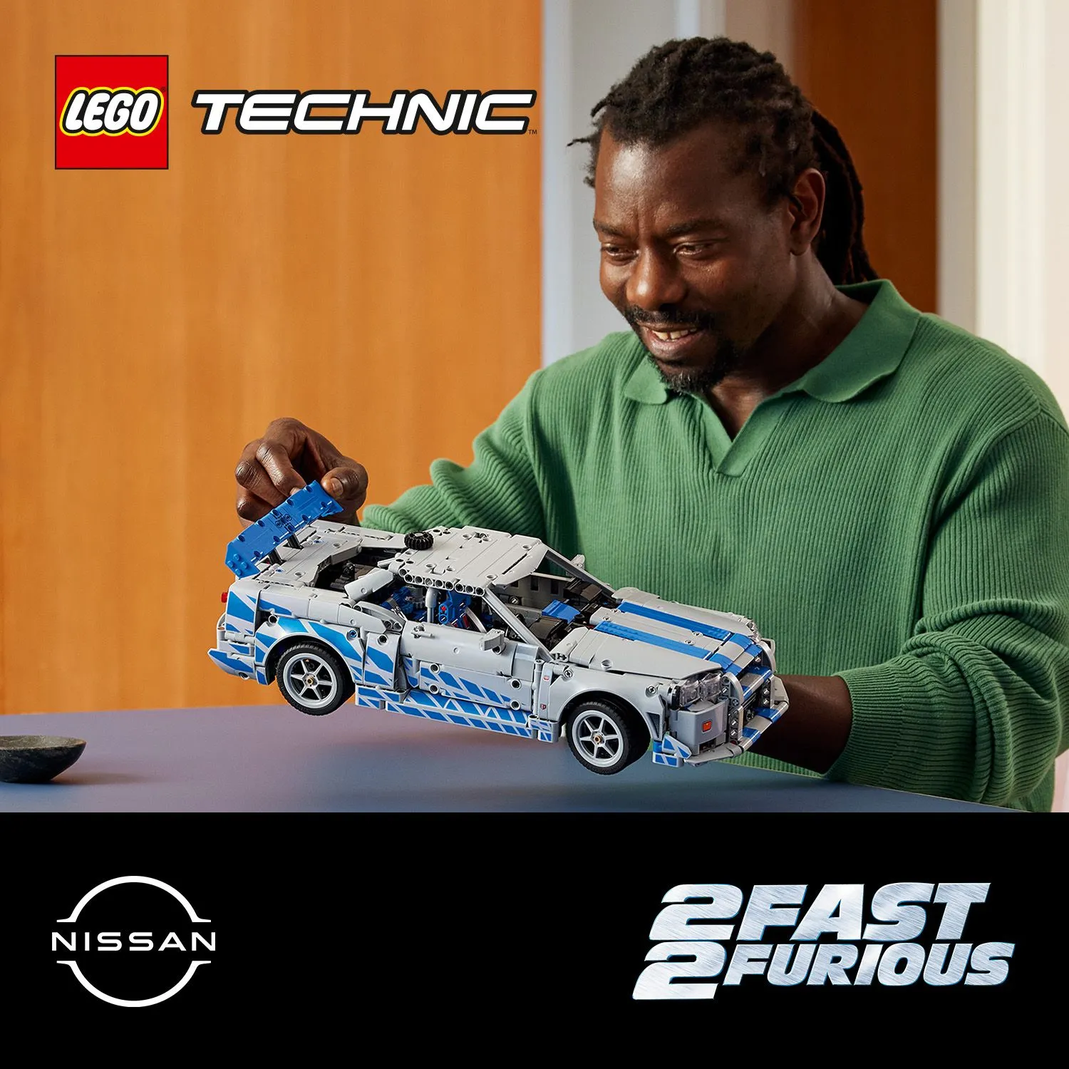 LEGO Technic 2 Fast 2 Furious Nissan Skyline GT-R (R34) 42210