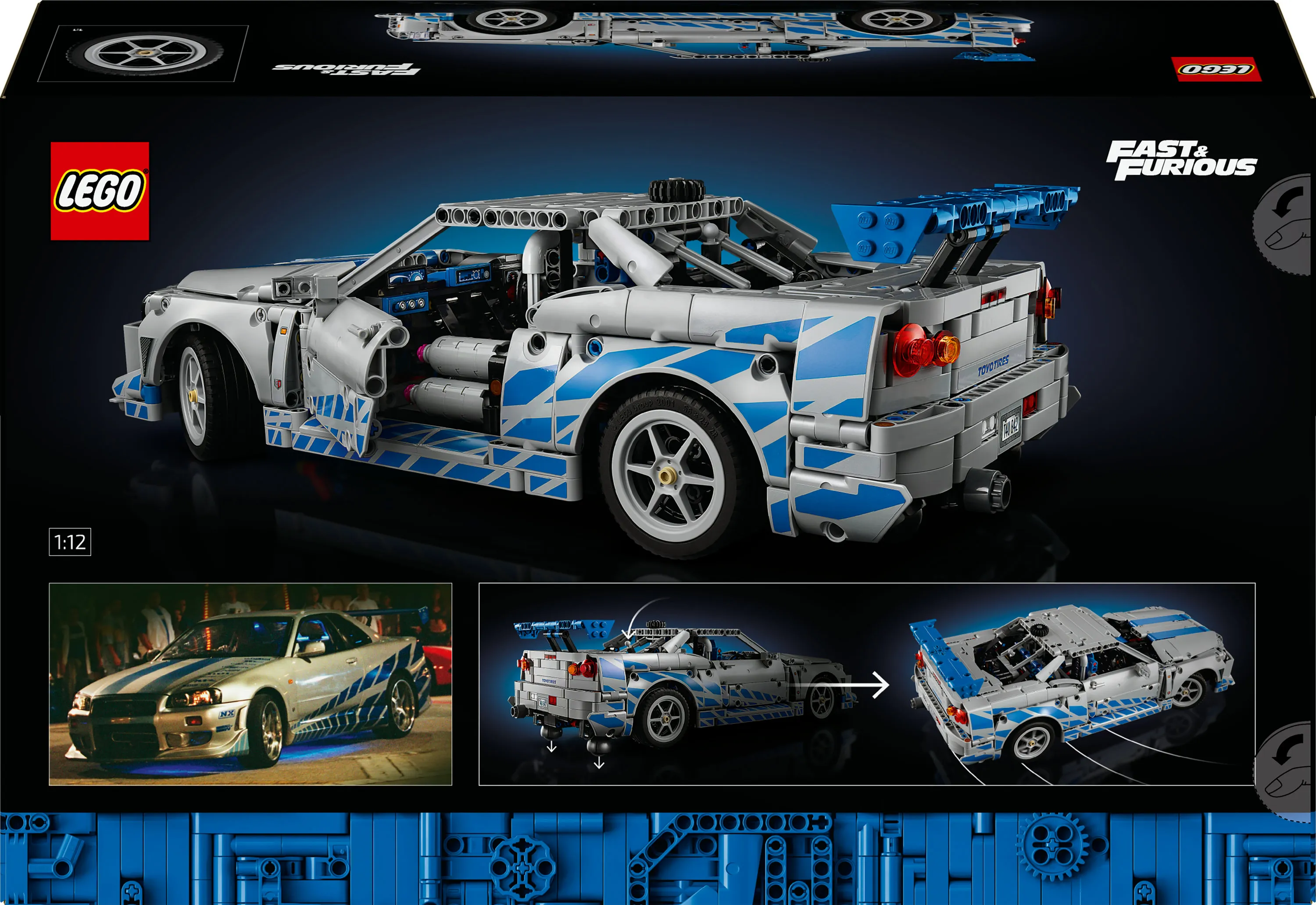 LEGO Technic 2 Fast 2 Furious Nissan Skyline GT-R (R34) 42210 LEGO Technic 2 Fast 2 Furious Nissan Skyline GT-R (R34) 42210