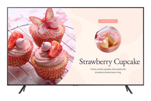 Samsung 75"UHD/4K 16:9 BE75T-H VESA