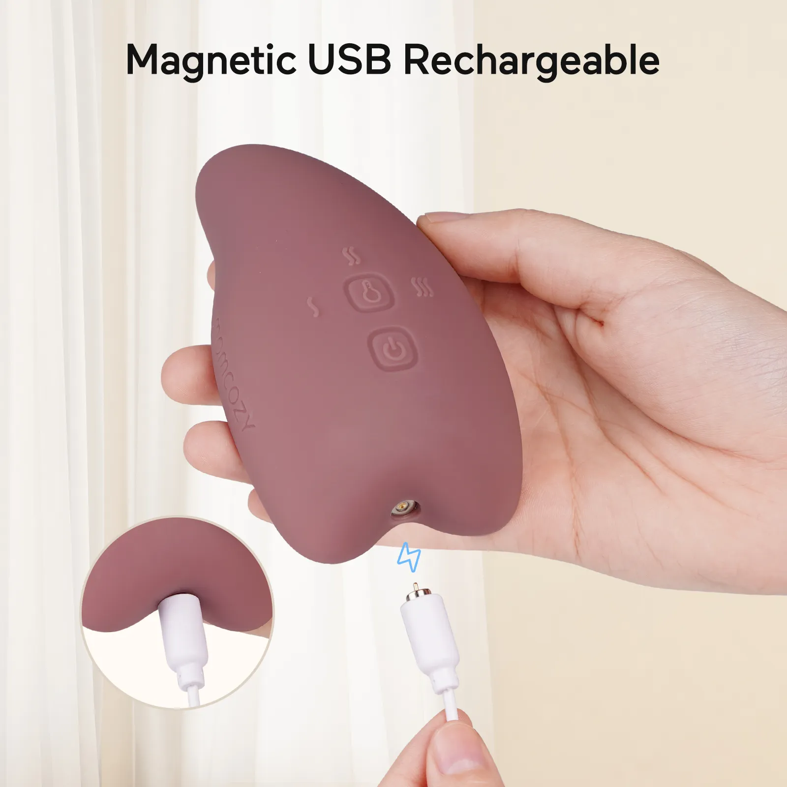 Momcozy A1 LM008-IR00BA-B amningsmassager rosa