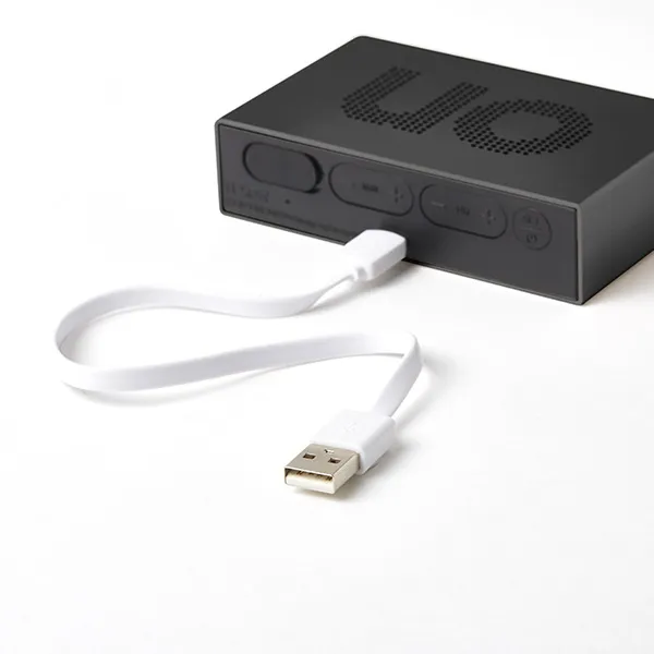 Lexon Flip Premium Black Alarm Clock