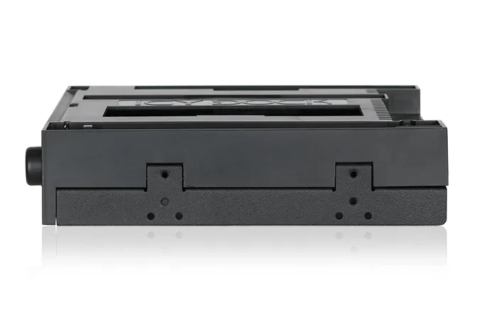 ICY DOCK DuoSwap Trägerloser 3,5 SATA HDD Wechselrahmen mit Ultra-Slim 9,5mm O