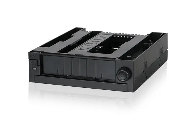 ICY DOCK DuoSwap Tr&auml;gerloser 3,5 SATA HDD Wechselrahmen mit Ultra-Slim 9,5mm O