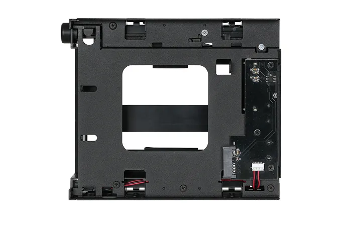 ICY DOCK DuoSwap Tr&auml;gerloser 3,5 SATA HDD Wechselrahmen mit Ultra-Slim 9,5mm O