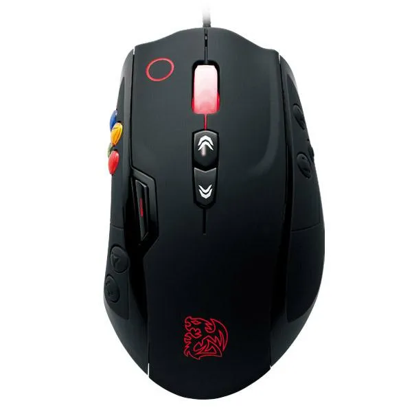 Thermaltake Volos - gaming mouse, Black