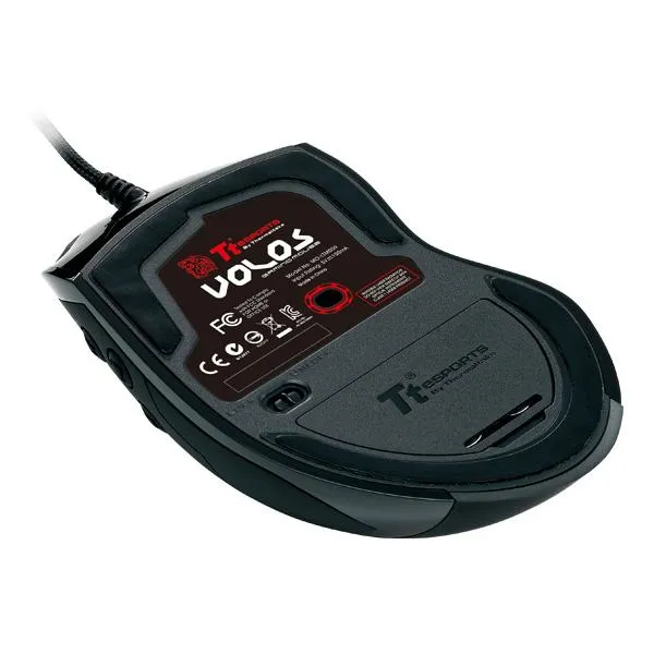 Thermaltake Volos - gaming mouse, Black