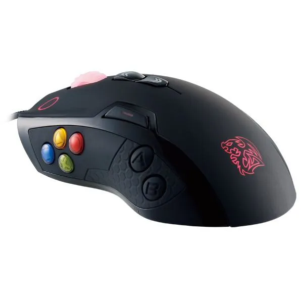 Thermaltake Volos - gaming mouse, Black