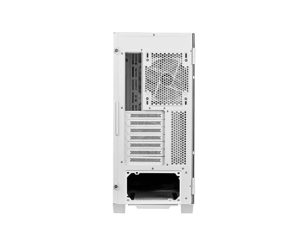 MSI MPG Velox 100R - midi chassi med fönster, Vit