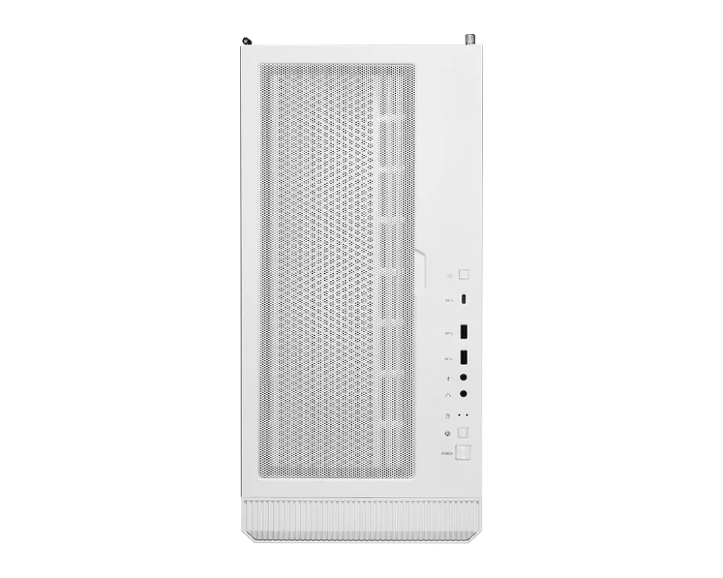 MSI MPG Velox 100R - midi chassi med fönster, Vit