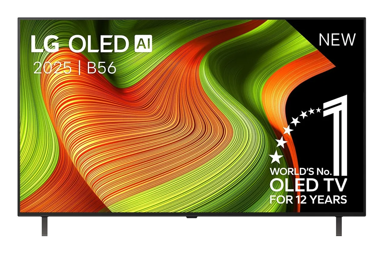 LG OLED B5 55" 4K webOS 25 TV, 120Hz, Dolby Vision, HDR10