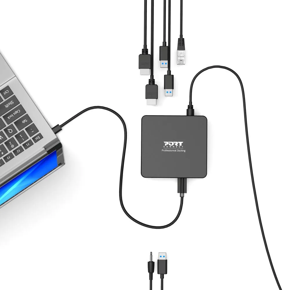 PORT Designs USB-A / USB-C Docking Station /901908