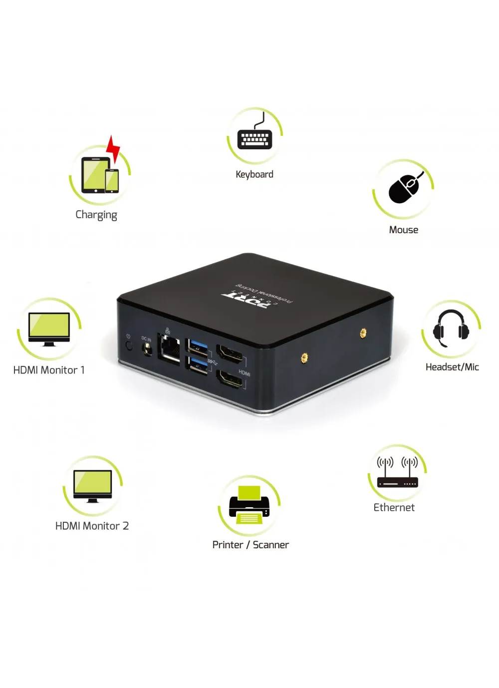 PORT Designs USB-A / USB-C Docking Station /901908