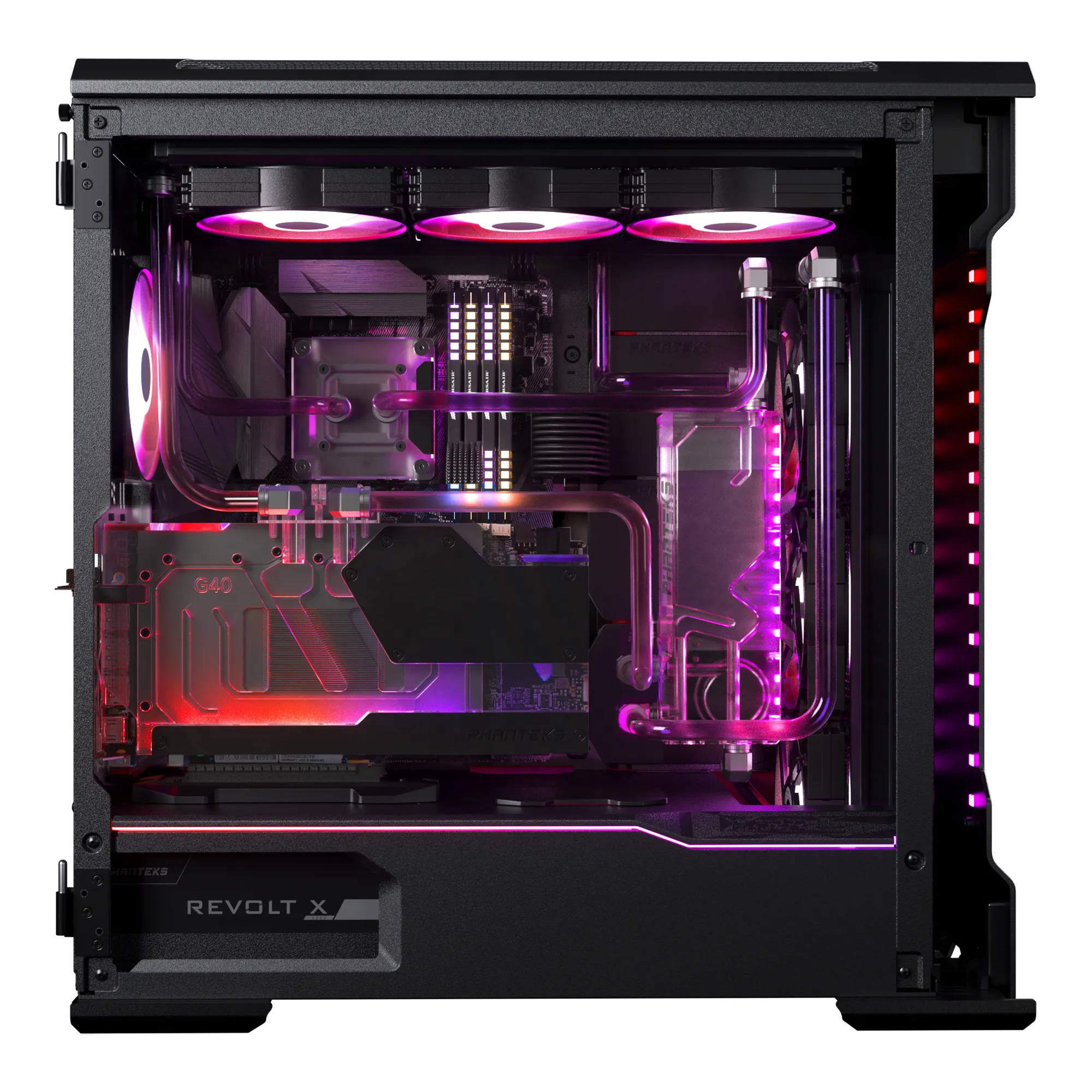 Phanteks RTX 4090/4080 GPU Full Water Block MSI, DRGB, Black