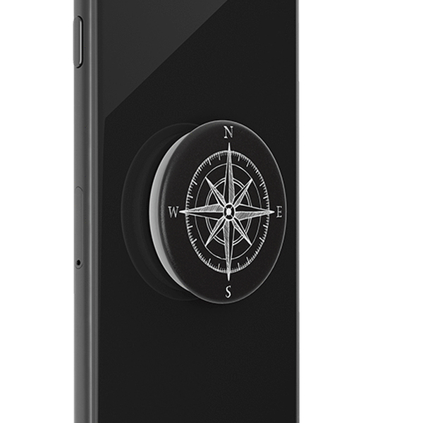 POPSOCKETS Compass Avtagbart Grip med St&auml;llfunktion