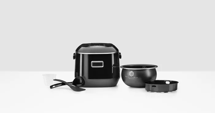 OBH Nordica QK6018S0 Versatile Multi-Cooker Rice Cooker, 2 litre, black