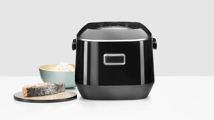 OBH Nordica QK6018S0 Versatile Multi-Cooker Rice Cooker, 2 litre, black